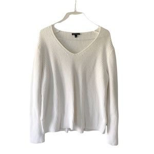 J.CREW White Cotton Sweater